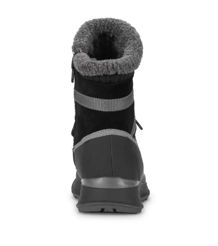 Women Bandie Waterproof Cold Weather Boot Black Suede Baretraps Cold Weather Boots