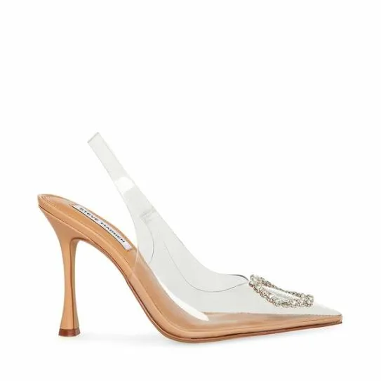 Women BEIGNET CLEAR Clear Steve Madden Heels