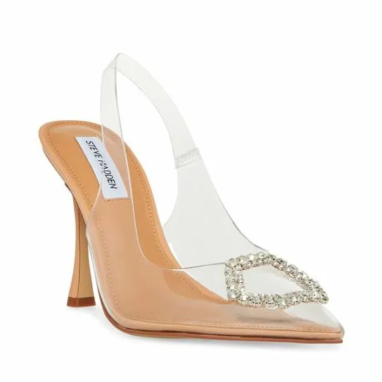 Women BEIGNET CLEAR Clear Steve Madden Heels Women BEIGNET CLEAR Clear Steve Madden Heels
