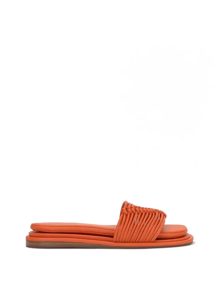Women Belarina Flat Sandal In Tangerine Jessica Simpson Flats