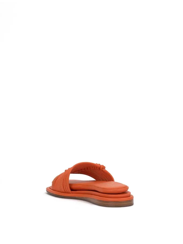 Women Belarina Flat Sandal In Tangerine Jessica Simpson Flats