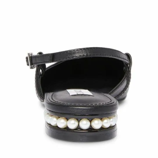 Women BELOVED BLACK LEATHER Black Leather Steve Madden Loafers and Flats Women BELOVED BLACK LEATHER Black Leather Steve Madden Loafers and Flats