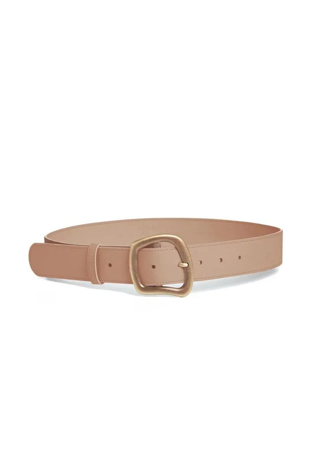 Women Belts Gabriela Hearst Simone Belt In Nude Leather