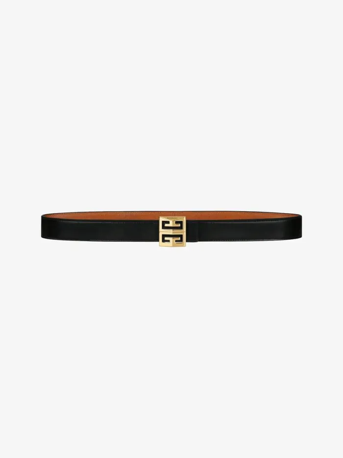 Women Belts Givenchy Reversible Belt In Box Leather Soft Tan Women Belts Givenchy Reversible Belt In Box Leather Soft Tan