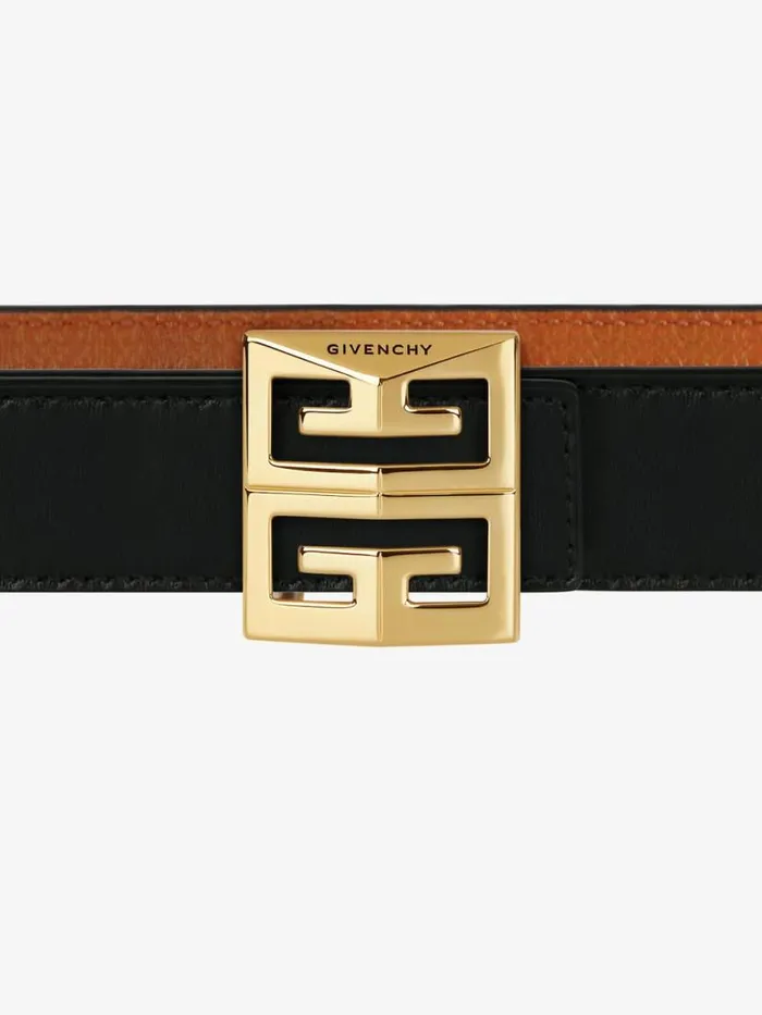 Women Belts Givenchy Reversible Belt In Box Leather Soft Tan Women Belts Givenchy Reversible Belt In Box Leather Soft Tan