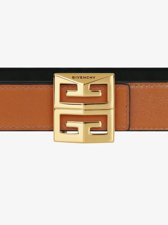 Women Belts Givenchy Reversible Belt In Box Leather Soft Tan Women Belts Givenchy Reversible Belt In Box Leather Soft Tan