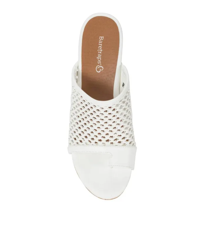 Women Bethie Wedge Sandal White Baretraps Wedge Sandals
