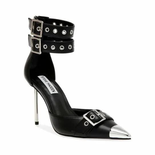 Women BEX BLACK Black Steve Madden Heels Women BEX BLACK Black Steve Madden Heels