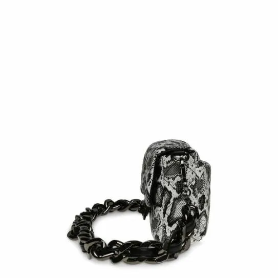 Women BHEARA BLACKWHITE SNAKE Black White Steve Madden Crossbody Bags Women BHEARA BLACKWHITE SNAKE Black White Steve Madden Crossbody Bags