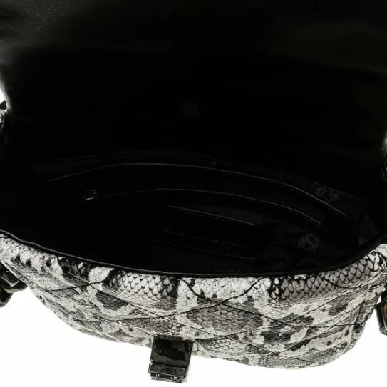 Women BHEARA BLACKWHITE SNAKE Black White Steve Madden Crossbody Bags Women BHEARA BLACKWHITE SNAKE Black White Steve Madden Crossbody Bags