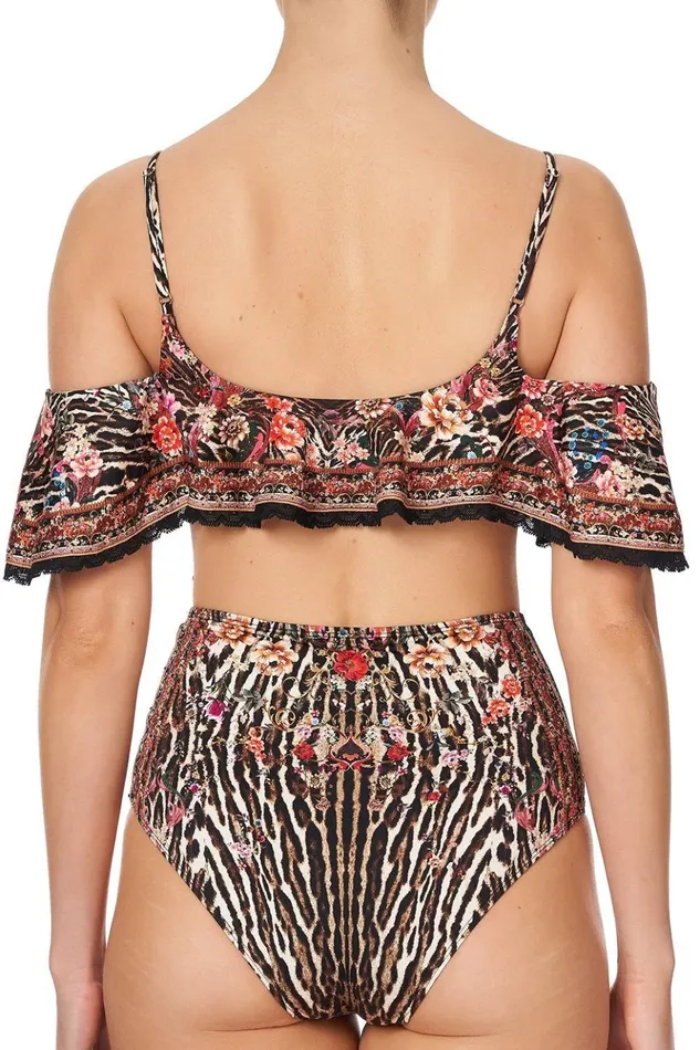 Women Bikinis Camilla Frill Crop Top Liv A Little