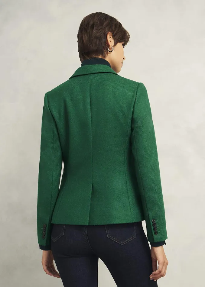 Women Blake Wool Jacket Agate Green Hobbs Coats and Jackets