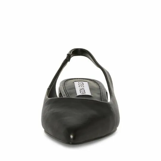 Women BLAKELY BLACK LEATHER Black Leather Steve Madden Loafers and Flats Women BLAKELY BLACK LEATHER Black Leather Steve Madden Loafers and Flats