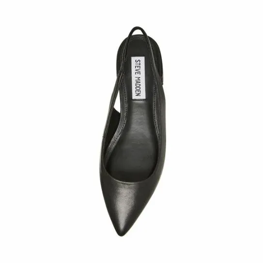 Women BLAKELY BLACK LEATHER Black Leather Steve Madden Loafers and Flats Women BLAKELY BLACK LEATHER Black Leather Steve Madden Loafers and Flats