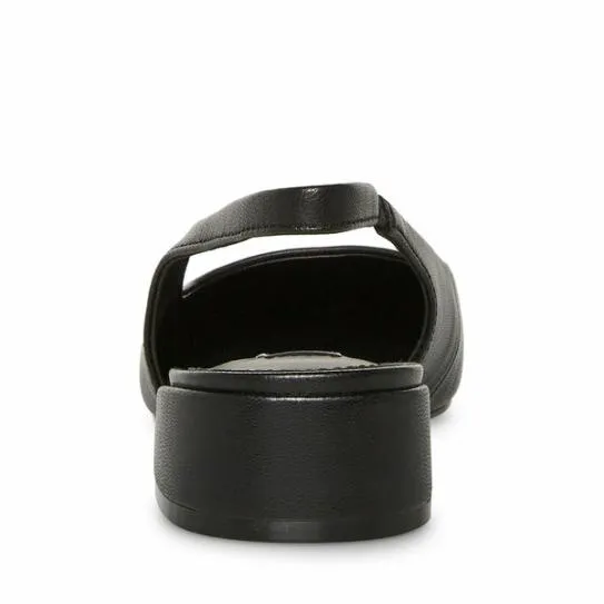 Women BLAKELY BLACK LEATHER Black Leather Steve Madden Loafers and Flats Women BLAKELY BLACK LEATHER Black Leather Steve Madden Loafers and Flats