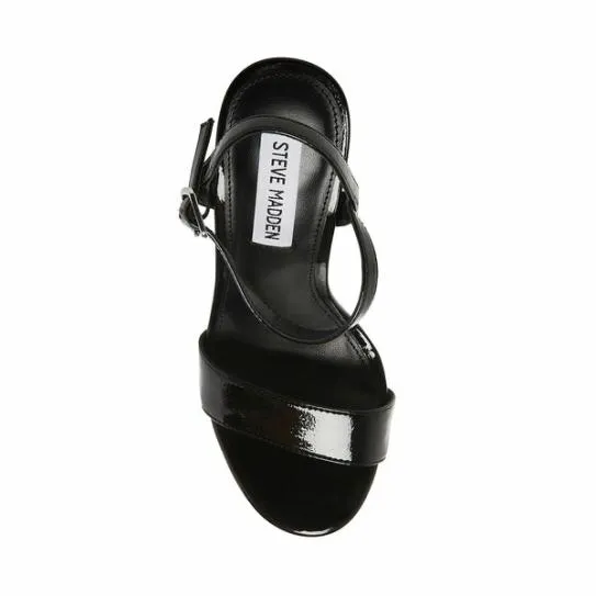 Women BLANE BLACK PATENT Black Patent Steve Madden Heels