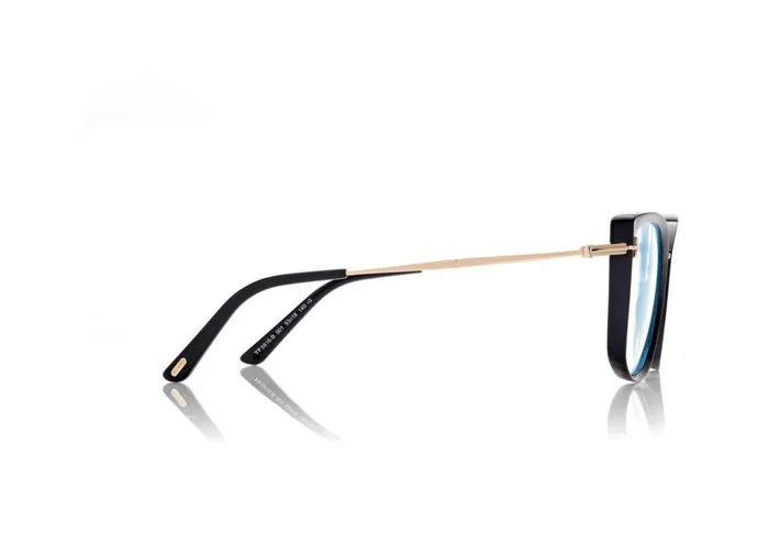 Women BLUE BLOCK COLLECTION Tom Ford Blue Block Cat Eye Opticals Black Women BLUE BLOCK COLLECTION Tom Ford Blue Block Cat Eye Opticals Black