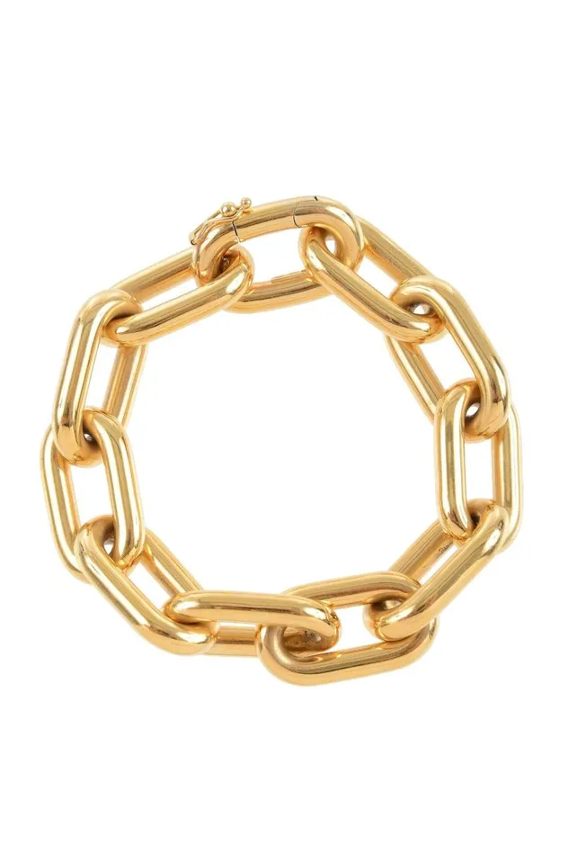 Women Bracelets Gabriela Hearst Chain Bracelet In Gold 18K