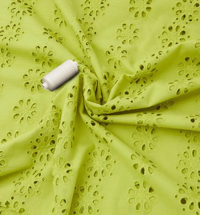Women Broderie Anglaise Fabric Cut 8211 Anise Green Promod Fabric Cuts And Patterns Women Broderie Anglaise Fabric Cut 8211 Anise Green Promod Fabric Cuts And Patterns