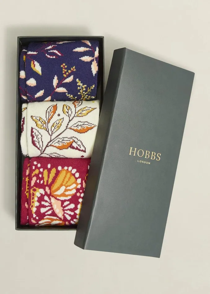 Women Butterfly Sock Set Multi Hobbs Socks and Tights