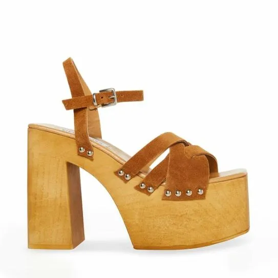 Women CAILEEN CHESTNUT SUEDE Chestnut Suede Steve Madden Heels
