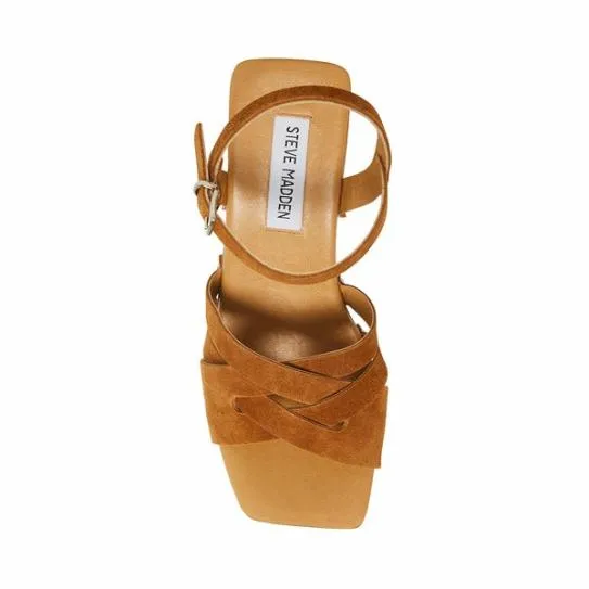 Women CAILEEN CHESTNUT SUEDE Chestnut Suede Steve Madden Heels Women CAILEEN CHESTNUT SUEDE Chestnut Suede Steve Madden Heels