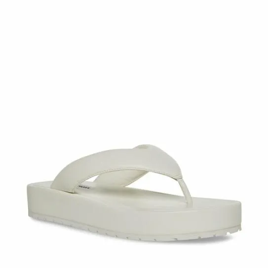 Women CAMPANA WHITE White Steve Madden Sandals Women CAMPANA WHITE White Steve Madden Sandals