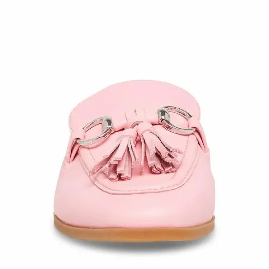Women CAYLER PINK LEATHER Pink Leather Steve Madden Loafers and Flats Women CAYLER PINK LEATHER Pink Leather Steve Madden Loafers and Flats