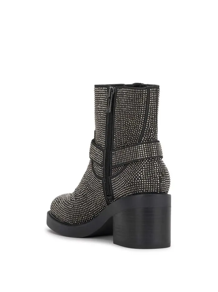 Women Ceridwen Moto Boot In Black Crystal Jessica Simpson Boots and Booties