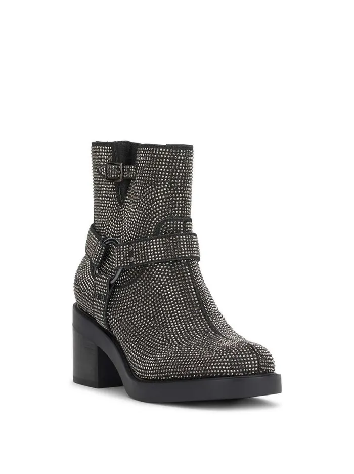 Women Ceridwen Moto Boot In Black Crystal Jessica Simpson Boots and Booties