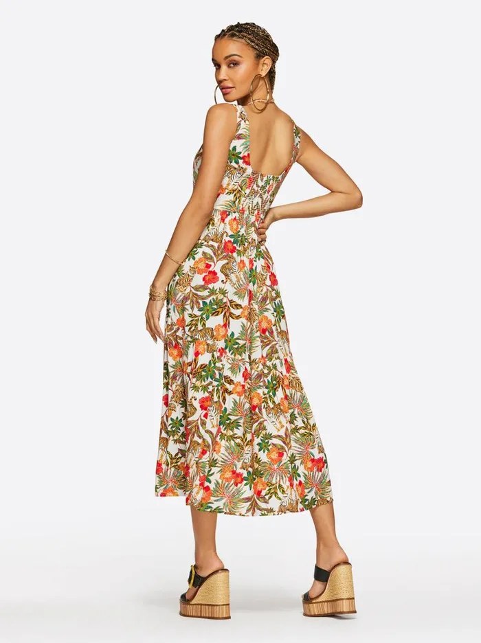 Women Cheryl Maxi Dress In Jungle Parade Jessica Simpson Dresses