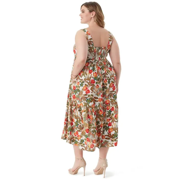 Women Cheryl Maxi Dress In Jungle Parade Jessica Simpson Dresses