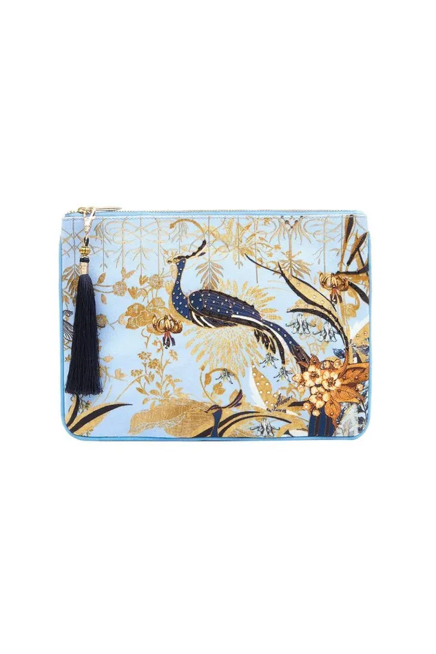 Women Clutch Bags Camilla Small Canvas Clutch Fairy Fountain