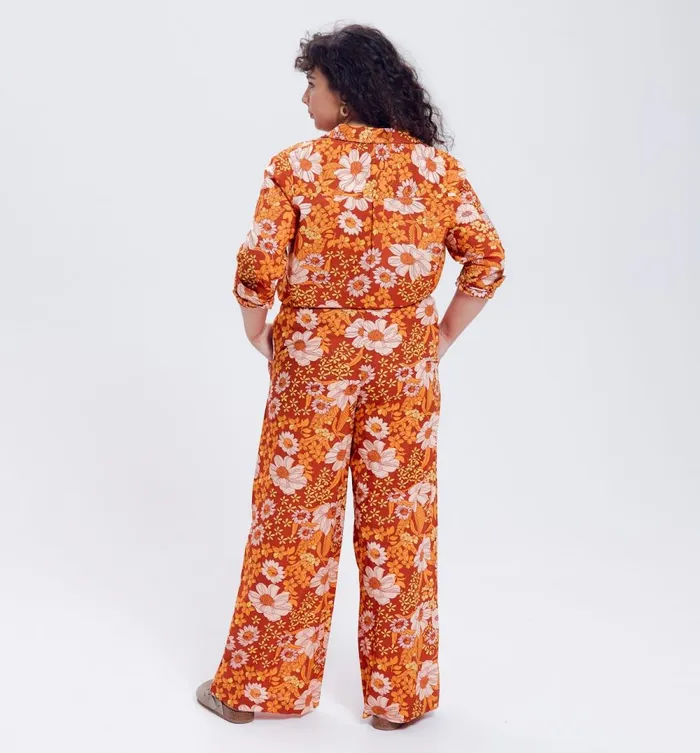 Women Cotton Shirt 8211 Orange Print Promod Shirts And Tunics Women Cotton Shirt 8211 Orange Print Promod Shirts And Tunics