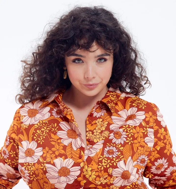 Women Cotton Shirt 8211 Orange Print Promod Shirts And Tunics Women Cotton Shirt 8211 Orange Print Promod Shirts And Tunics