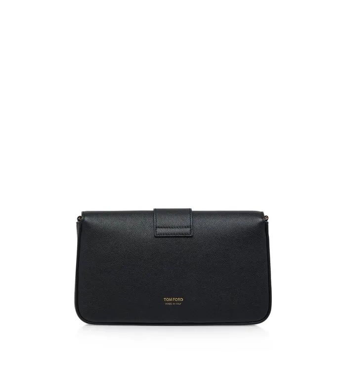 Women Cross Body Bags Tom Ford Grain Leather Tf Chain Shoulder Bag Black Women Cross Body Bags Tom Ford Grain Leather Tf Chain Shoulder Bag Black