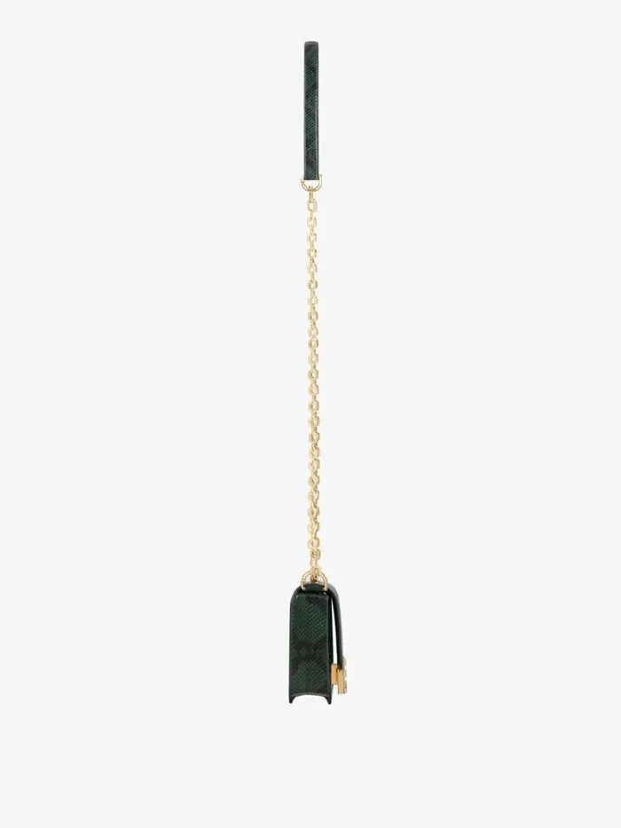 Women Crossbody Bags Givenchy Small 4G Bag In Python With Chain Dark Green Women Crossbody Bags Givenchy Small 4G Bag In Python With Chain Dark Green