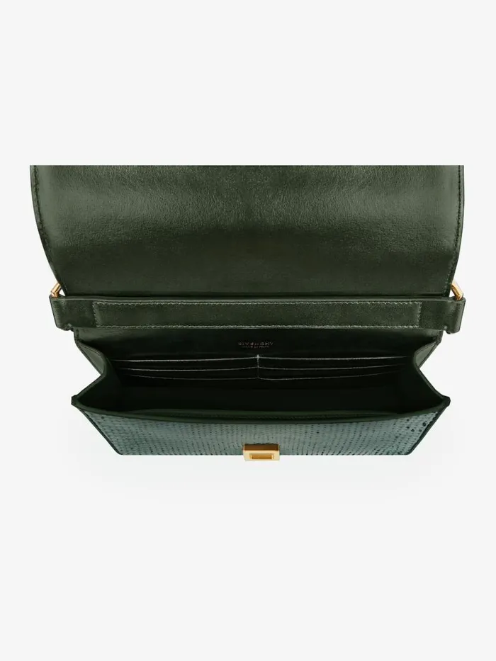 Women Crossbody Bags Givenchy Small 4G Bag In Python With Chain Dark Green Women Crossbody Bags Givenchy Small 4G Bag In Python With Chain Dark Green