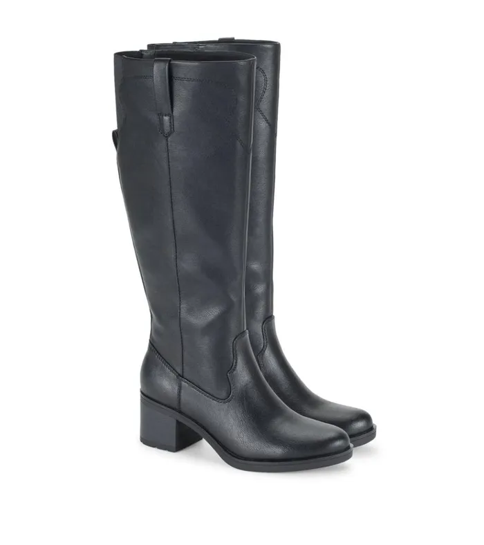 Women Cyra Tall Boot Black Baretraps Knee High Boots