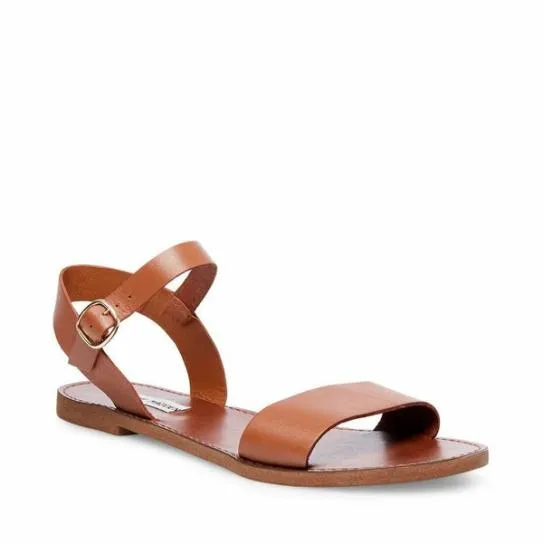 Women DONDDI TAN LEATHER Tan Leather Steve Madden Sandals Women DONDDI TAN LEATHER Tan Leather Steve Madden Sandals