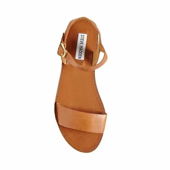 Women DONDDI TAN LEATHER Tan Leather Steve Madden Sandals Women DONDDI TAN LEATHER Tan Leather Steve Madden Sandals