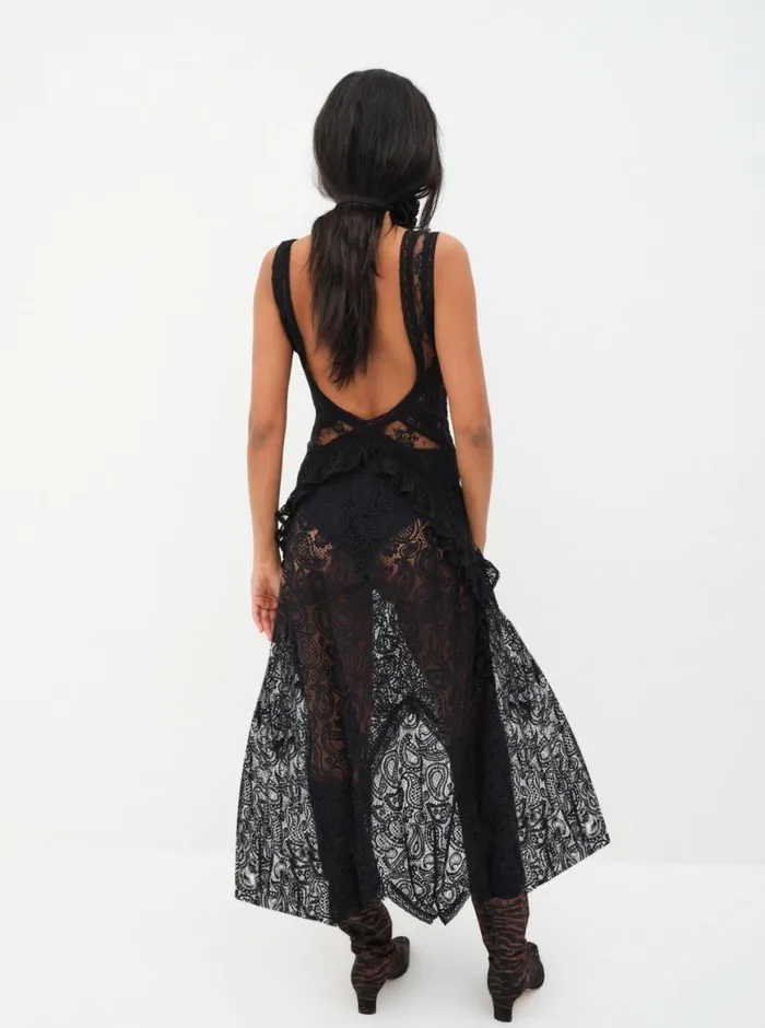 Women Dresses For Love and Lemons Danielle Maxi Dress Black Women Dresses For Love and Lemons Danielle Maxi Dress Black