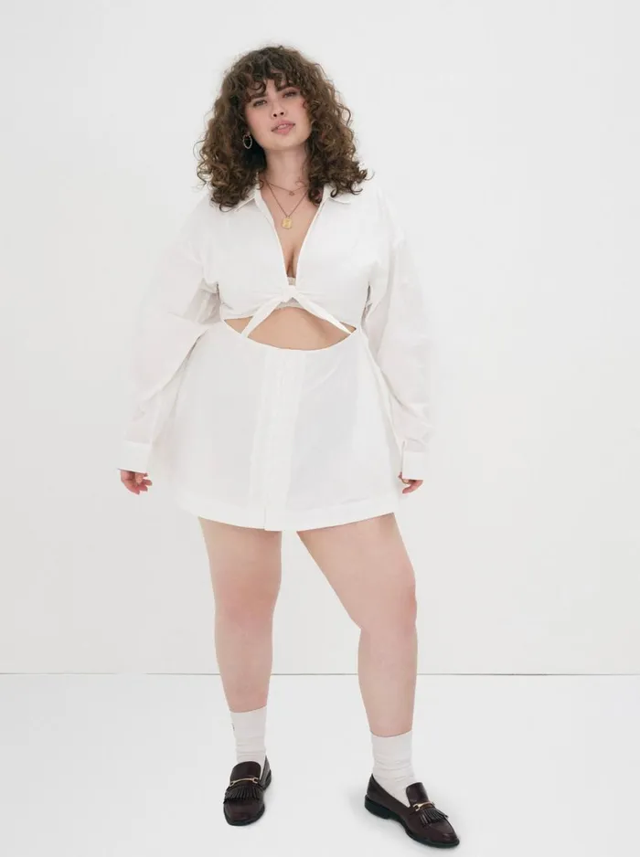 Women Dresses For Love and Lemons Jocelyn Mini Dress White Women Dresses For Love and Lemons Jocelyn Mini Dress White