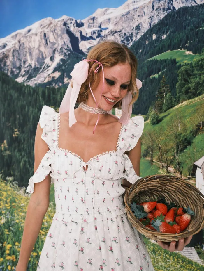 Women Dresses For Love and Lemons Palmero Mini Dress White Women Dresses For Love and Lemons Palmero Mini Dress White