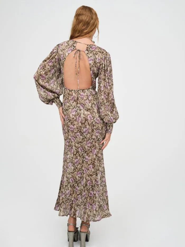 Women Dresses For Love and Lemons Wynne Maxi Dress Purple Women Dresses For Love and Lemons Wynne Maxi Dress Purple