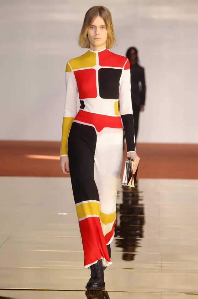 Women Dresses Gabriela Hearst Aldor Knit Dress In Multi Merino Wool Cashmere