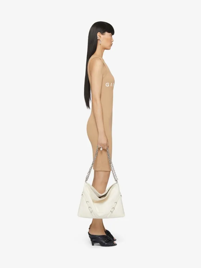 Women Dresses Givenchy GIVENCHY Archetype Tank Dress In Jersey Beige Cappuccino