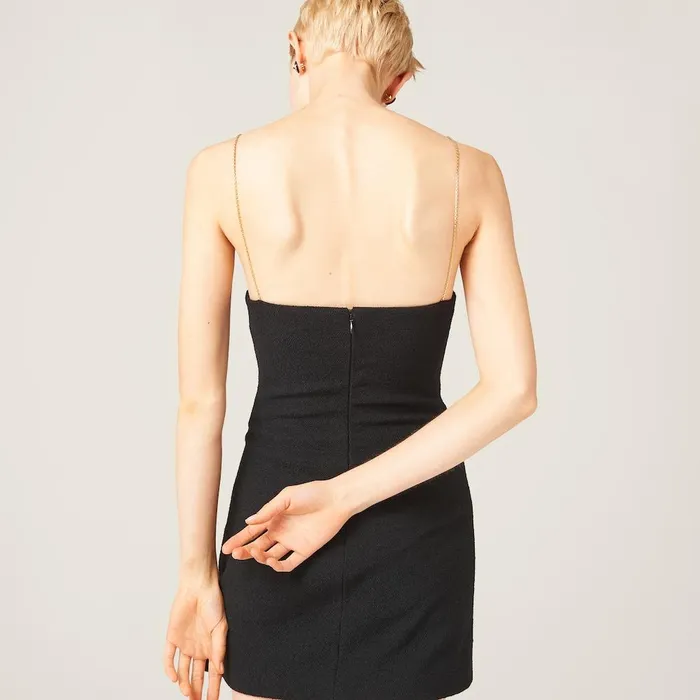 Women Dresses Miu Miu Stretch Boucl Minidress Black
