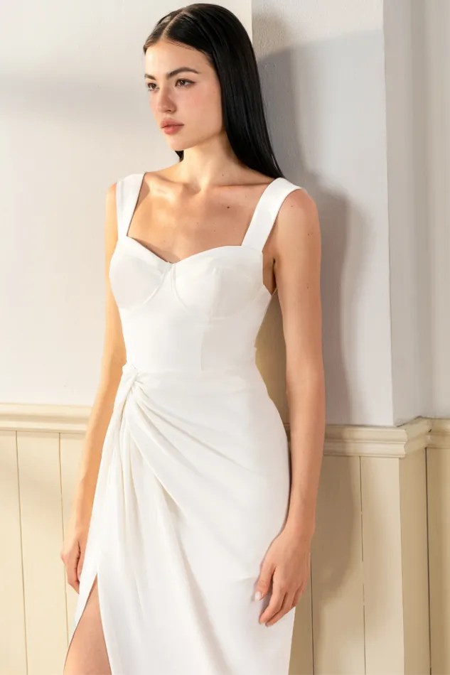 Women Dresses YUMI KIM Billy Cocktail Dress LWD Party Cocktail Dress White