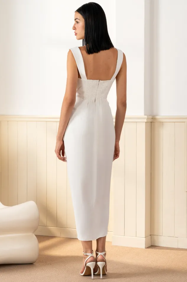Women Dresses YUMI KIM Billy Cocktail Dress LWD Party Cocktail Dress White